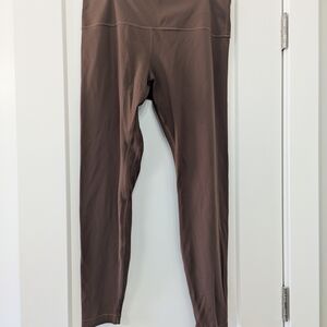Lululemon Align 28" Brown High-Waisted Leggings
